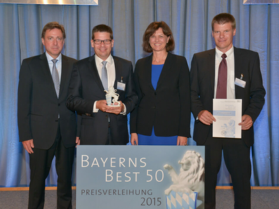 wśród 50 najlepszych firm w Bawarii