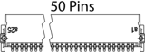 Listwa zaciskowa One27, kątowa, 50-pinowa